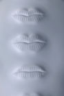 Кожа губ 3Д резиновой поддельной постоянной кожи практики макияжа белая для Микробладинг