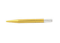 Желтый постоянный макияж оборудует ручку брови Микробладинг облегченную