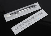 Черный инструмент брови Микробладинг/устранимая ручная ручка с щеткой