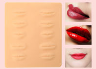 Вашабле губы фальшивки 3Д практикуют кожу для практики макияжа Микробладинг