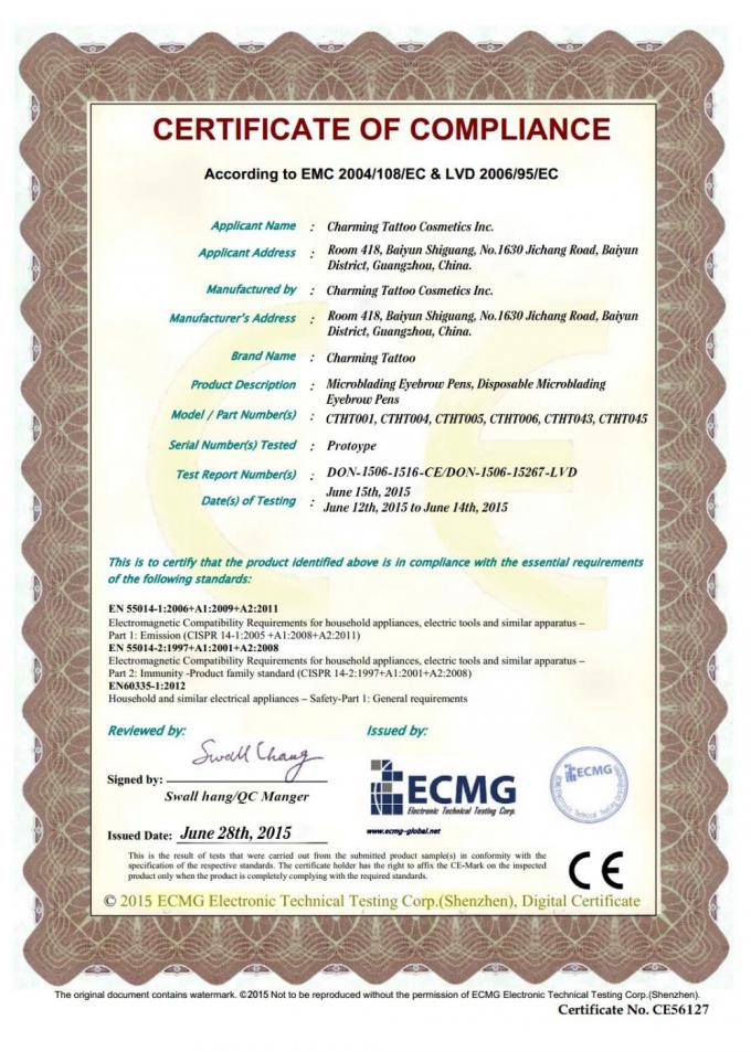 Сертификат КЭ для ручных резцов