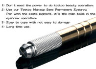 Косметическая ручная ручка вышивки брови татуировки не устранимая