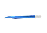 Свет макияжа уникальной формы постоянный - голубая ручная ручка татуировки для бровей